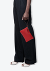 LEATHER WRISTLET