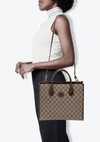 GG SUPREME INTERLOCKING G SMALL TOTE