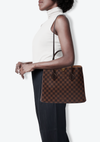 DAMIER ÉBÈNE KENSINGTON V TOTE