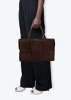 MEDIUM SUEDE ARCO TOTE BAG