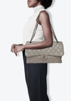 MEDIUM CLASSIC SINGLE FLAP LAMBSKIN