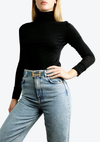 REVERSIBLE H BUCKLE BELT 80