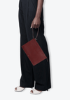 LEATHER ZIP POUCH