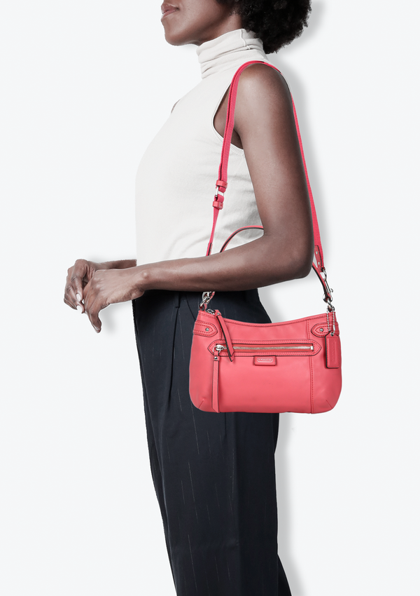 GRAINED LEATHER TOTE