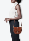 SUEDE GEORGIE SADDLE BAG
