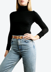 REVERSIBLE H BUCKLE BELT