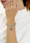 HEART TAG BRACELET L