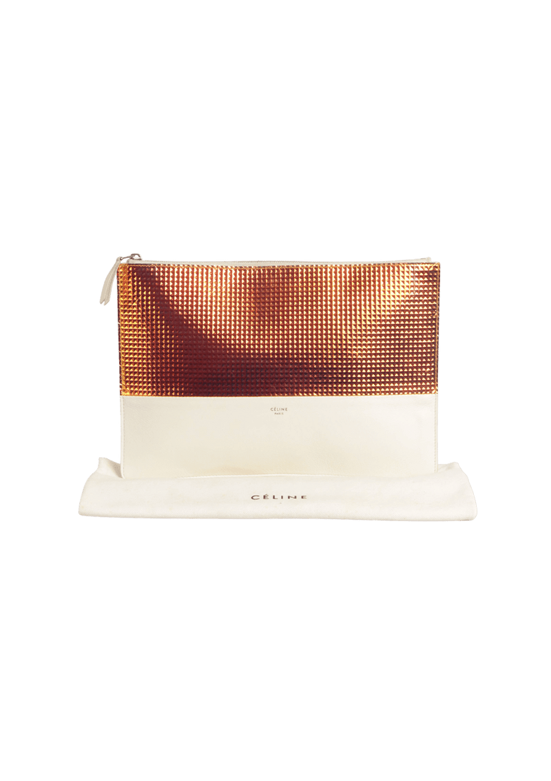 HOLOGRAPHIC ZIP POUCH