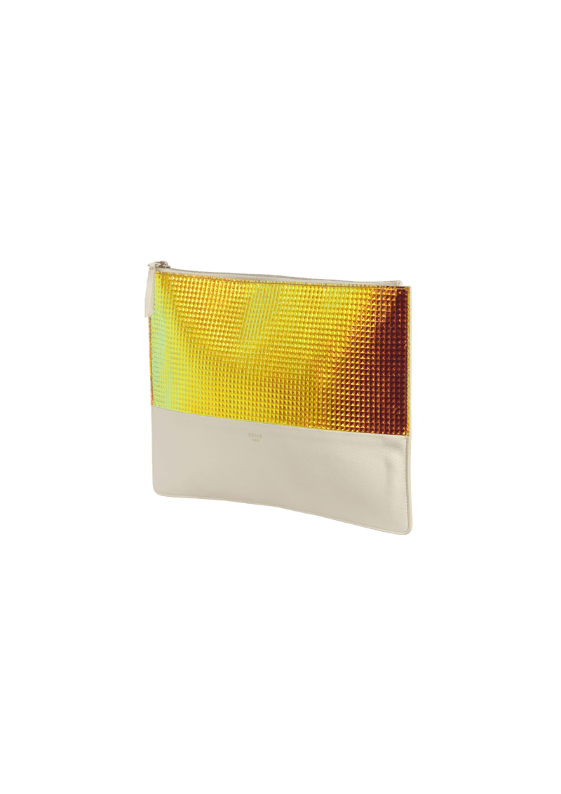 HOLOGRAPHIC ZIP POUCH