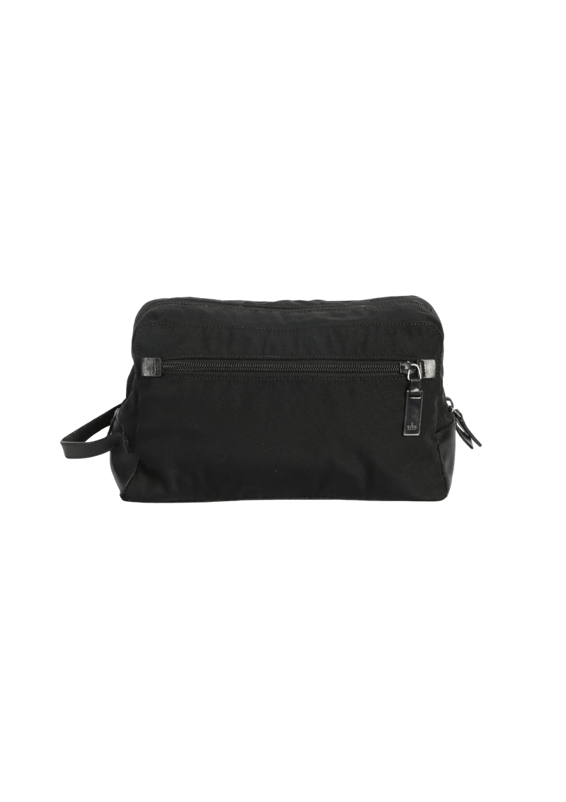 CANVAS TOILETRY POUCH