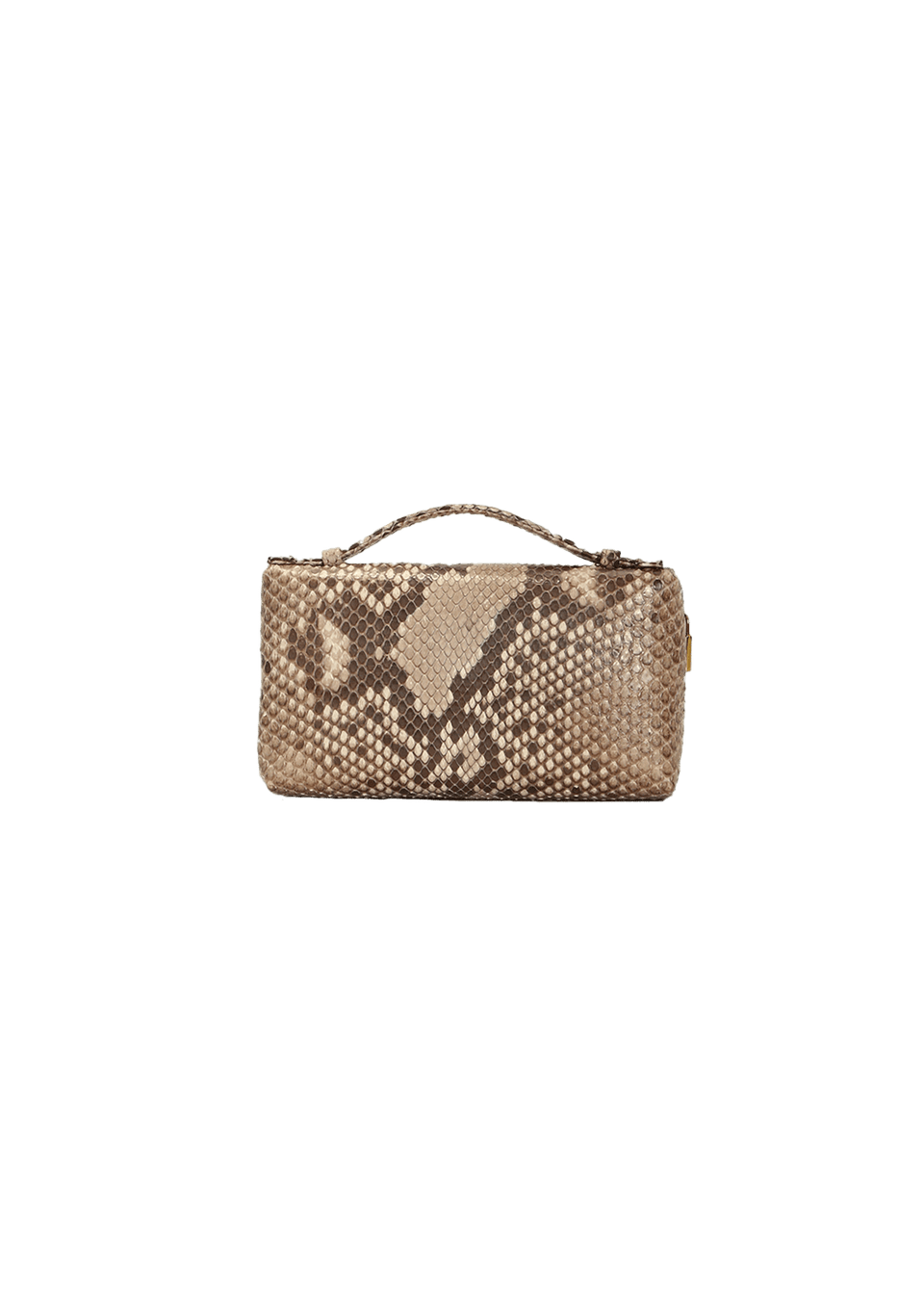 NÉCESSAIRE LORO PIANA L16 PICCOLO PITONE POUCH ANIMAL PRINT