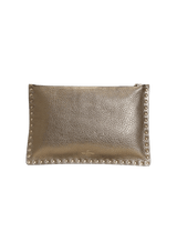 ROCKSTUD LEATHER POUCH