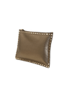 ROCKSTUD LEATHER POUCH