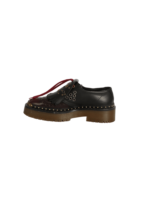 BROGUE BISSETT FRINGE DERBY 36