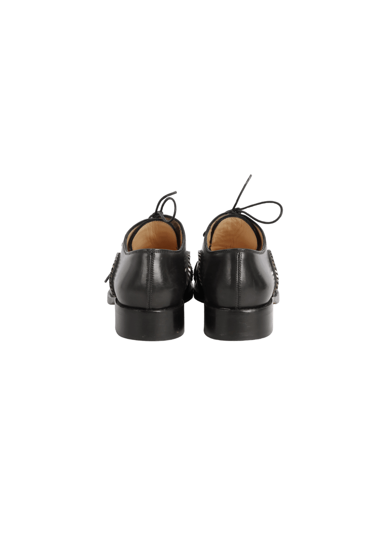LEATHER LOAFERS 35