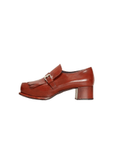 SPAZZOLATO FRINGE LOAFERS 37