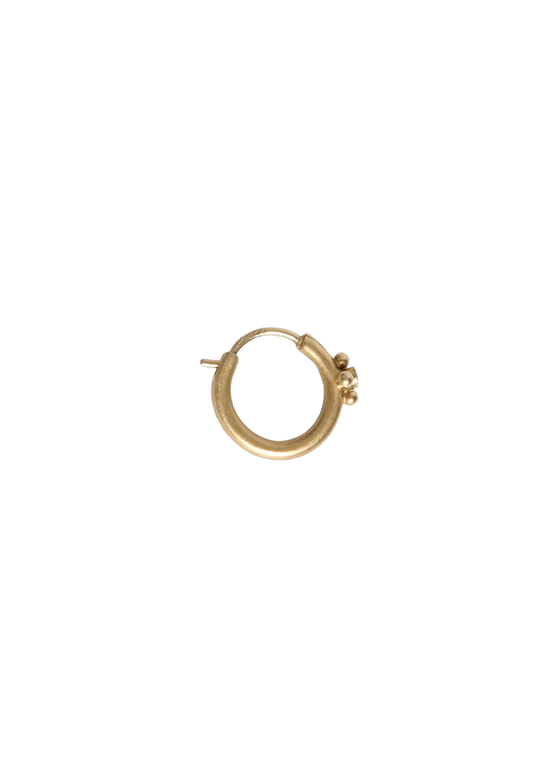 DIAMOND HOOP 18K