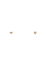PALOMINHA HEART BABY 18K EARRINGS