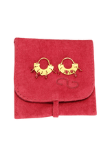 SPINEL 18K EARRINGS