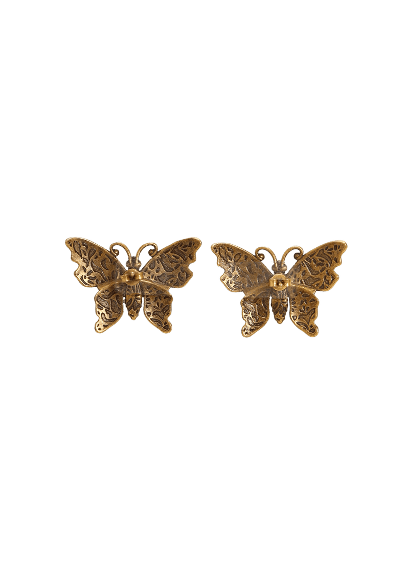 Gucci | Jewelry | Gucci Sterling Silver Butterfly Drop Earringnew | Poshmark