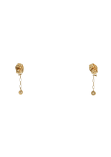 PENDULUM LEAVES DIAMOND EARRINGS