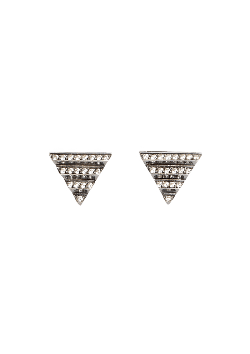 PYRAMID DIAMOND EARRINGS