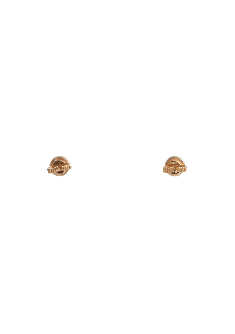 RUBY DIAMOND CIRCLE EARRINGS