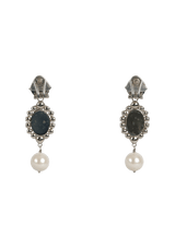 PEARL & DIAMONDS EARRINGS