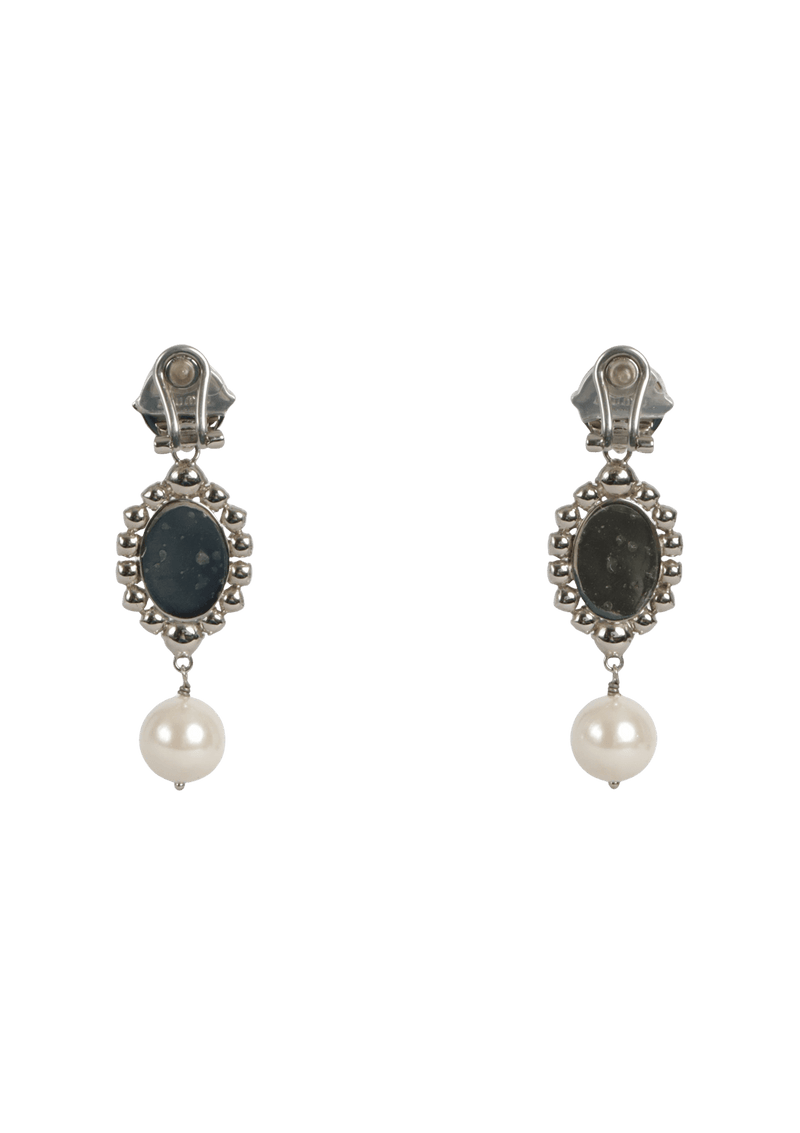 PEARL & DIAMONDS EARRINGS