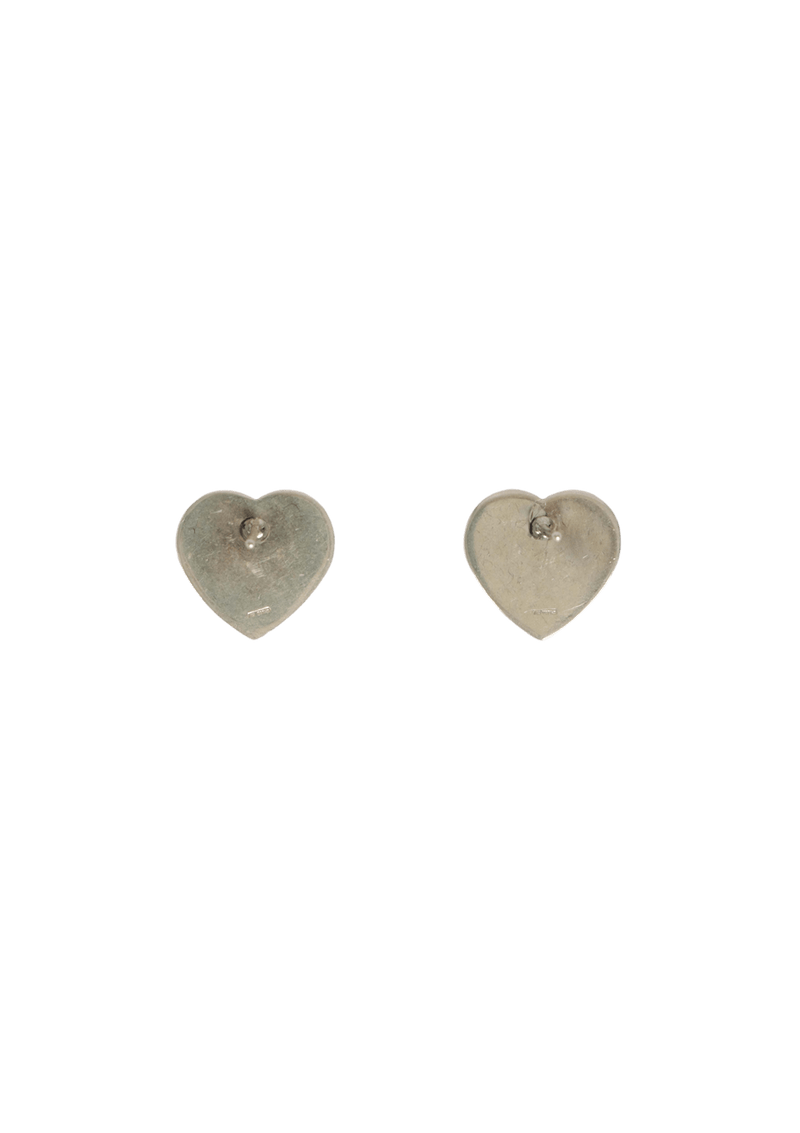 HEART TAG EARRINGS