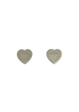 HEART TAG EARRINGS