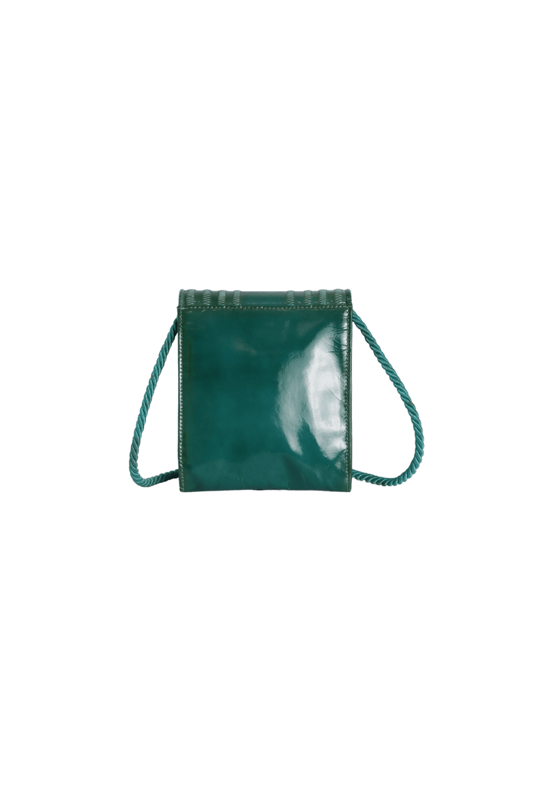 PATENT LEATHER SHOULDER BAG