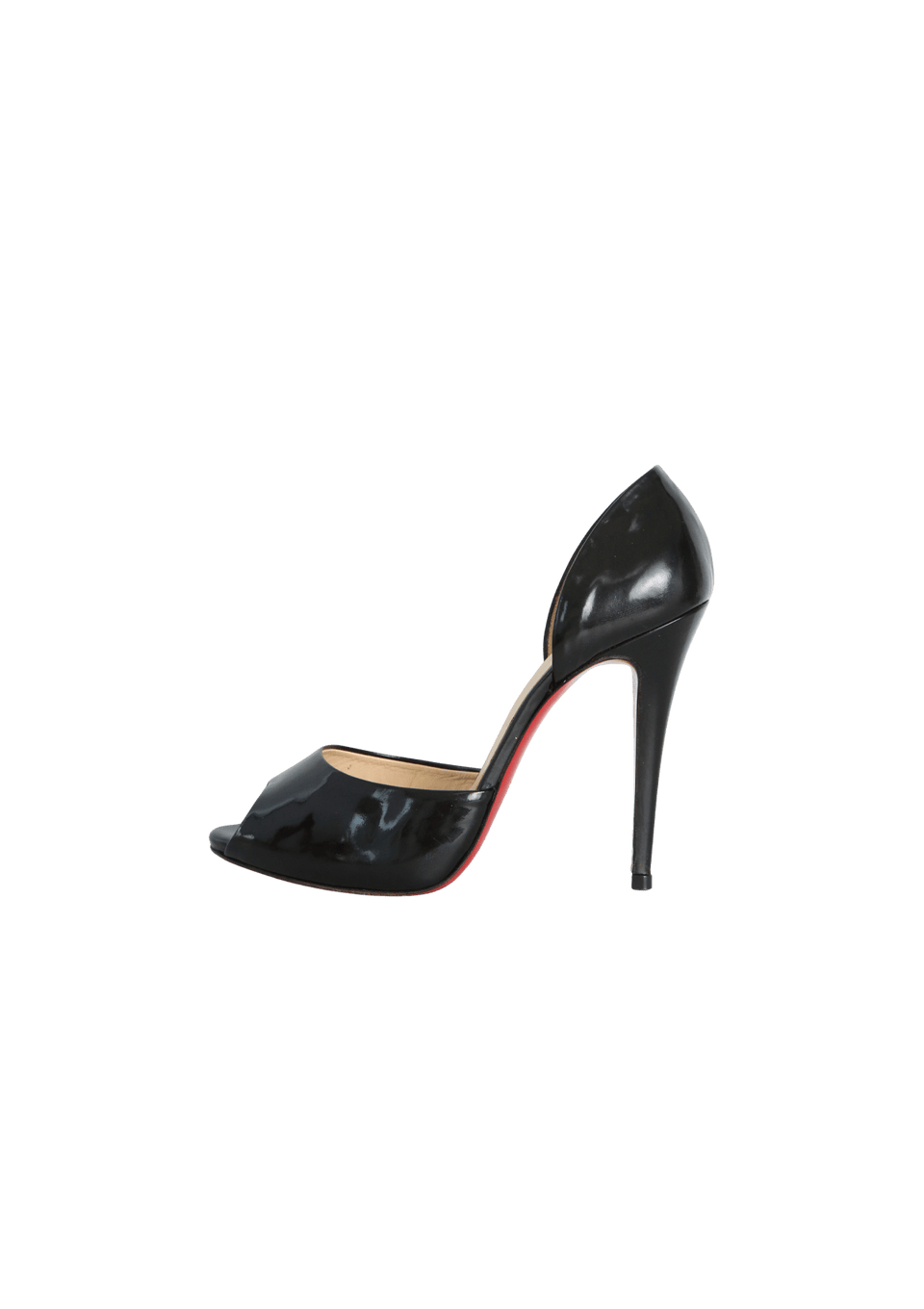 PEEP TOE CHRISTIAN LOUBOUTIN MADAME CLAUDE 120 PUMPS 39 PEEP TOE CHRISTIAN LOUBOUTIN MADAME CLAUDE 120 PUMPS 39
