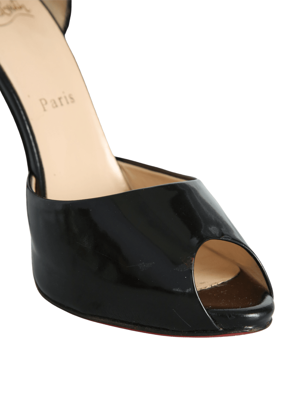 PEEP TOE CHRISTIAN LOUBOUTIN MADAME CLAUDE 120 PUMPS 39 PEEP TOE CHRISTIAN LOUBOUTIN MADAME CLAUDE 120 PUMPS 39