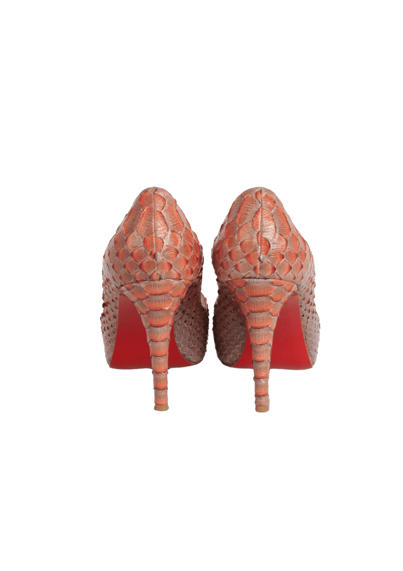 VERY PRIVE PYTHON 100 PUMPS 35