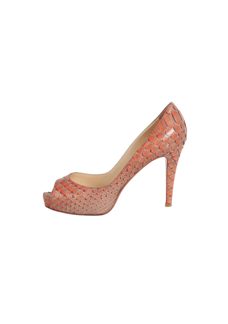 VERY PRIVE PYTHON 100 PUMPS 35