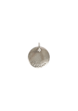 NOTES LETTER "L" DISC CHARM PENDANT