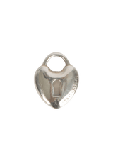 MINI HEART LOCK KEYHOLE CHARM PENDANT