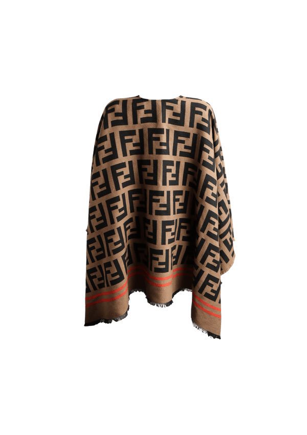 FF LOGO MULTICOLOR PONCHO