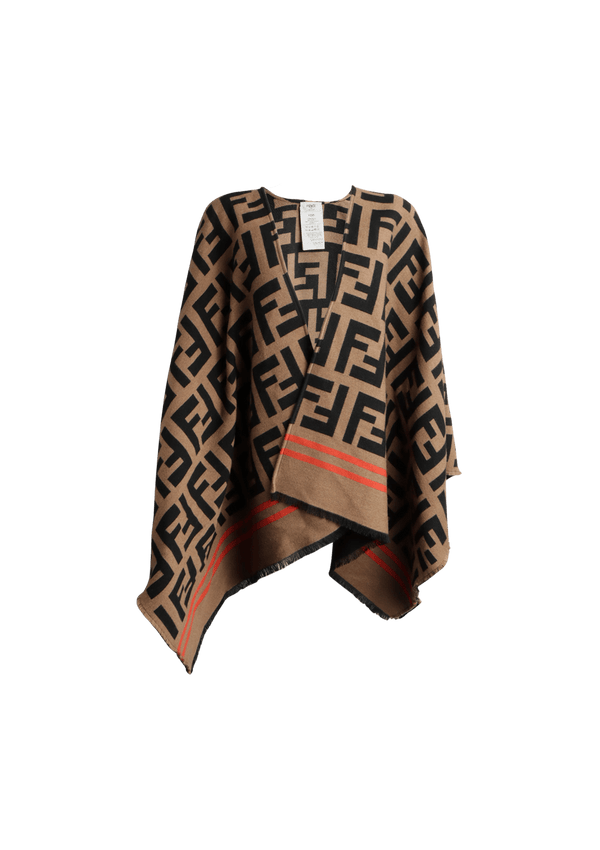 FF LOGO MULTICOLOR PONCHO