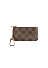 DAMIER ÉBÈNE KEY POUCH
