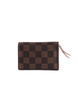 DAMIER ÉBÈNE ROSALIE COIN PURSE