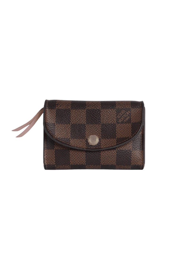 DAMIER ÉBÈNE ROSALIE COIN PURSE