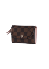 DAMIER ÉBÈNE ROSALIE COIN PURSE