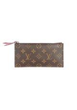 MONOGRAM ZIP POUCH