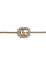 CRYSTAL DOUBLE G BRACELET