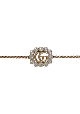 CRYSTAL DOUBLE G BRACELET