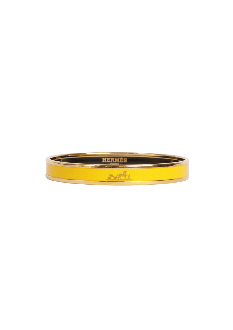 CALÈCHE WIDE ENAMEL BRACELET