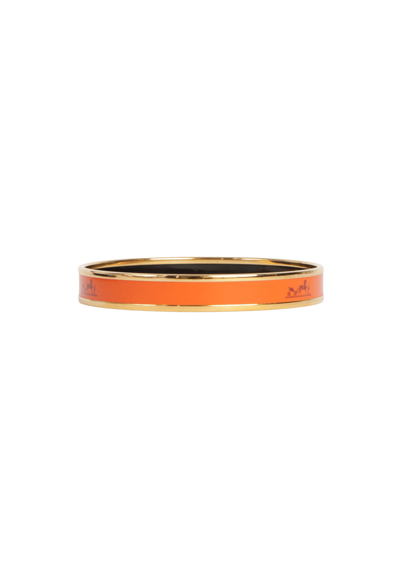 CALÈCHE WIDE ENAMEL BRACELET