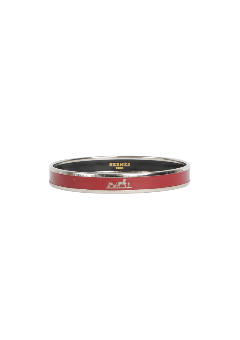 CALÈCHE WIDE ENAMEL BRACELET